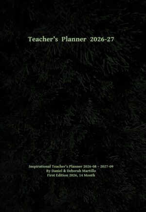 Teacher's Planner 2026-27, 7x10, Hard Cover, 14 Month