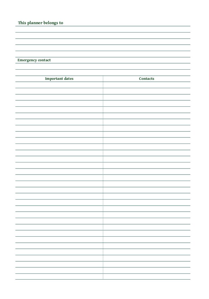 Teacher's Planner 2026-27, 7x10, Hard Cover, 14 Month - Image 4